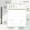 Guasslee 2025 Wall Calendar, Vertical Calendar Wall 2025, Jan. 2025-Jun.