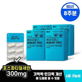 메모리포스 기억력 인지력 개선 은행잎추출물 항산화 4box MemoryForce Memory and Cognitive Improvement Ginkgo Biloba Extract Antioxidant 4box