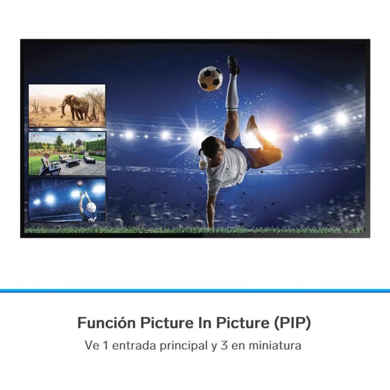 Steren Selector Hdmi 4k De 4 Entradas Y 2 Salidas,