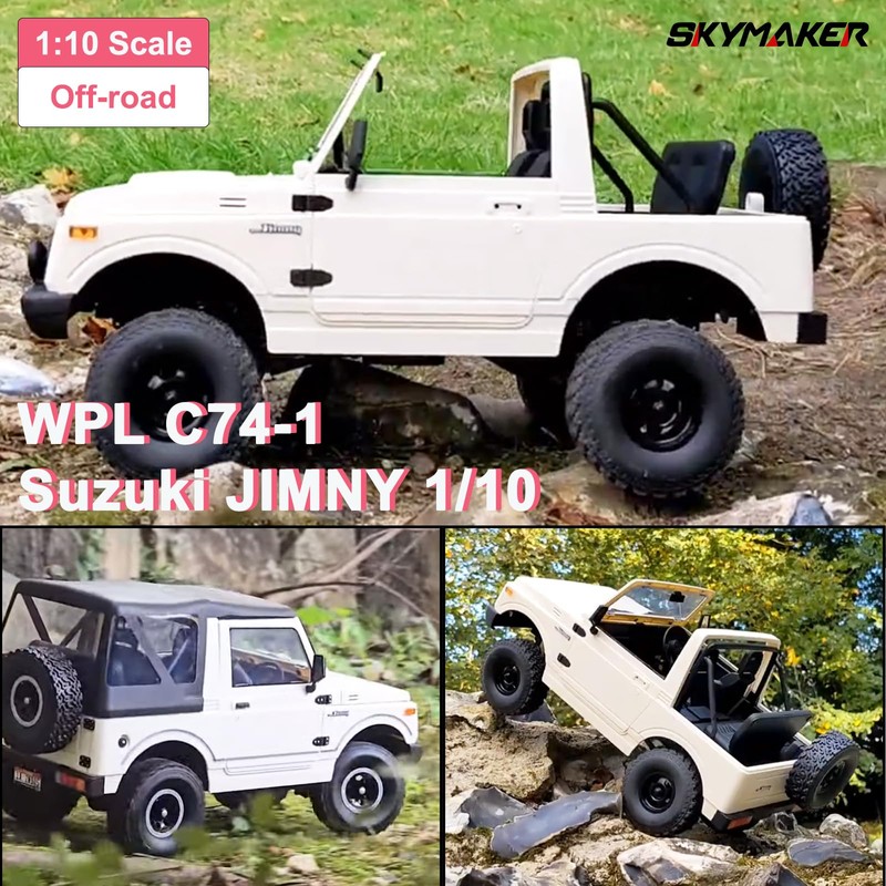 Skymaker WPL C74-1 Suzuki Jimny 1/10 Outdoor Remote Controlled Car