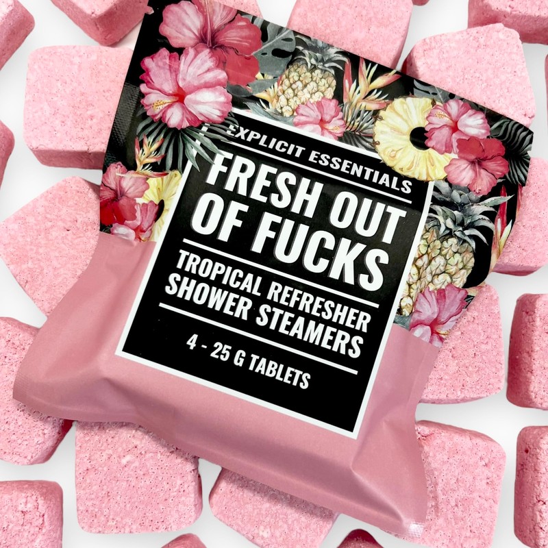 Swear Shower Steamers, Self Care Gift Idea, Shower Bombs, Explicit