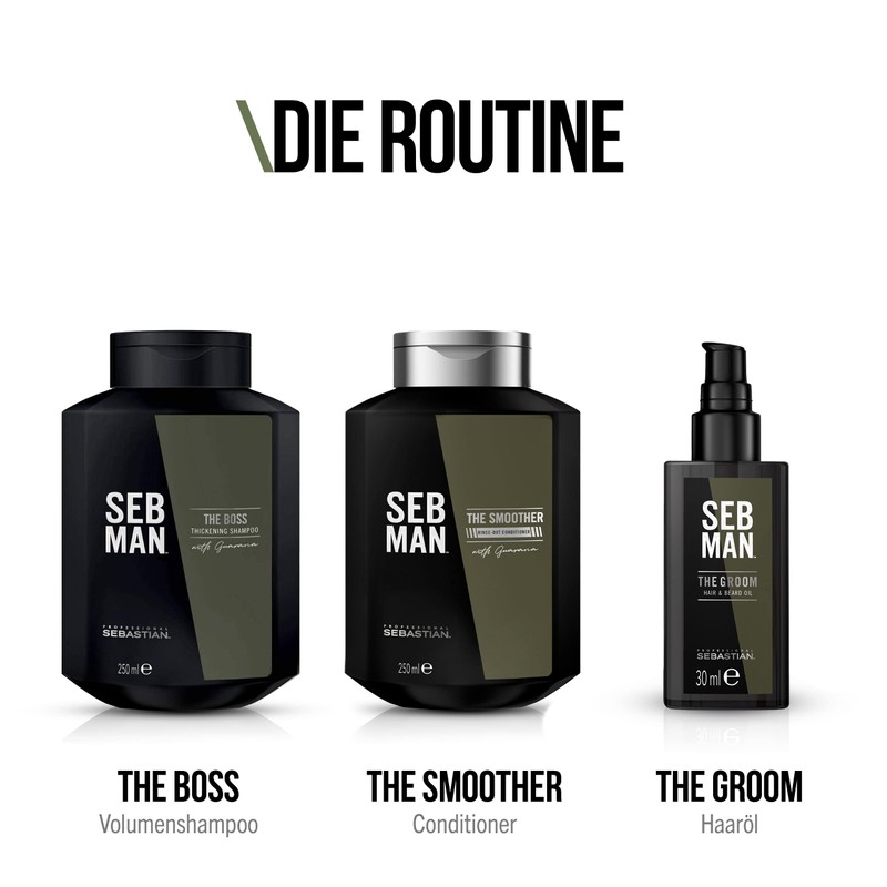 SEB MAN THE GROOM – Haar- und Bartöl mit Arganöl