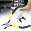Diagonal Plier High‑Carbon Steel Body 2‑Color Non‑Slip Handle Rebound‑Tail 5‑Inch
