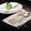 Alata Bailey Champagne Gold 20-Piece Forged Stainless Steel Flatware Set