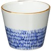 Yoshida Ware 60437 Aochen Pottery, Buckwheat Porch, Japanese Arabesque
