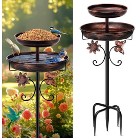 Wildlife Feeder Grande 42in Ba?era P?jaros Exterior, Ba?eras