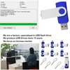 lcwamy USB 512MB Flash Drives 100 Pack USB Drives Bulk