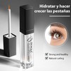 2pc Suero para el crecimiento de cejas y pestañas, cepillo