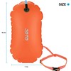 JOTO 2 Pack Swim Buoy Float for Open Water, Swimming
