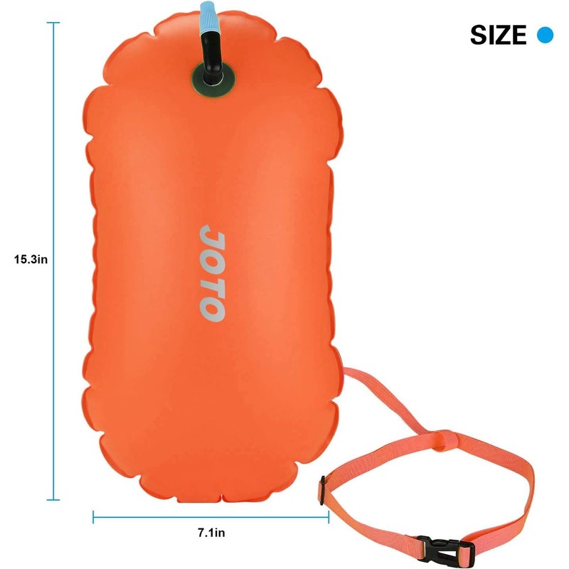 JOTO 2 Pack Swim Buoy Float for Open Water, Swimming