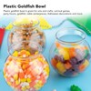 Aquariums, Robust Multi-Purpose Plastic, Small Round Fishbowl Style, Sturdy, Shatterproof