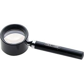 Shinwa Sokutei 75565 Loupe R-2 High Magnification with Handle, 10x 1.1 inches (28 mm)