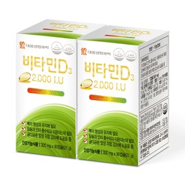 Daewoong Life Science Vitamin D3 2000IU, 6-month supply for the whole family of teenagers and adults / 대웅생명과학 비타민d3 2000IU 청소년 성인 온가족 6개월분