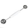 Chef Craft Double Sided Stainless Steel Melon Baller, 7.5 inches