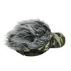 LITE B-9 Fake Hair Visor, Men's B9 (190) Gray x