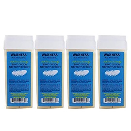 Waxness Wax Necessities Zinc Oxide Sensitive Skin Soft Wax Cartridge 3.38 oz 100 g Pack of 4