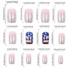 4th of July Press On Nails Medium Square - Patriotic