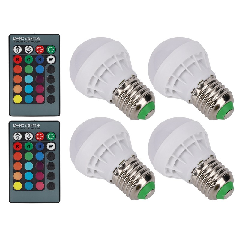 E27 RGB Color Changing Light Bulbs 40W LED Light Bulb