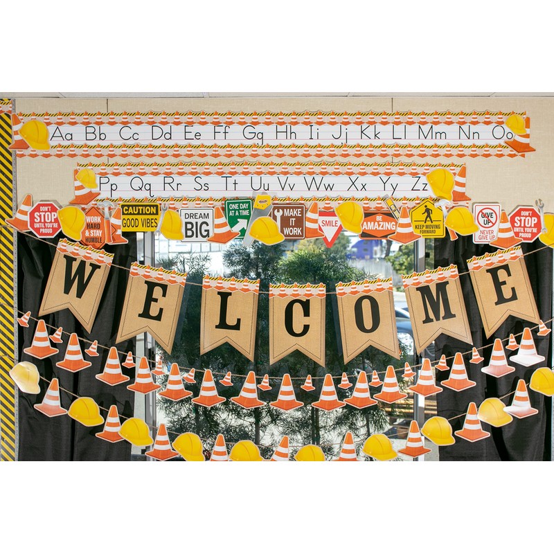 Under Construction Cones Accents