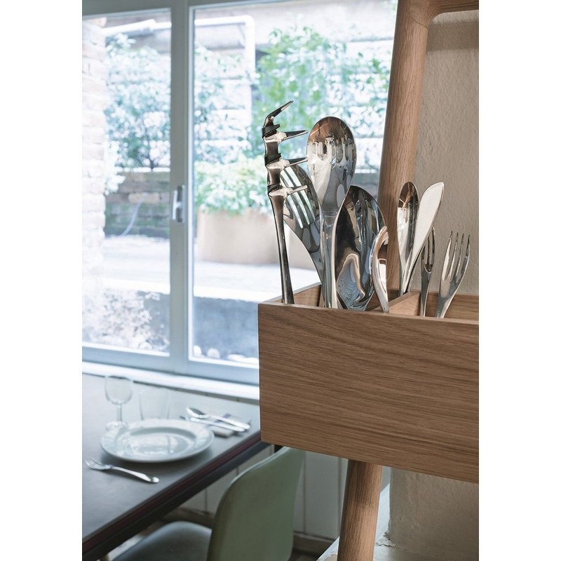 Alessi eat.it Risotto Spoon, One size, Silver