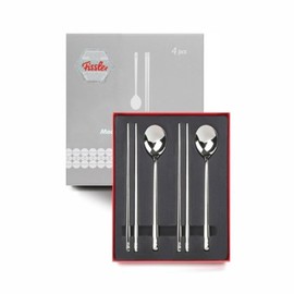 Fissler 2-Person Cutlery Set 4P (2 Spoons, 2 Chopsticks) / 휘슬러 2인 수저세트 4P(수저2P 젓가락2P)