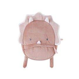 NOUKIE'S - Backpack - Veloudoux - Popsie le Triceratops - Adjustable Straps