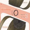 Sunny Hair Ponytail Extension Human Hair Wrap Around Ponytail Extension