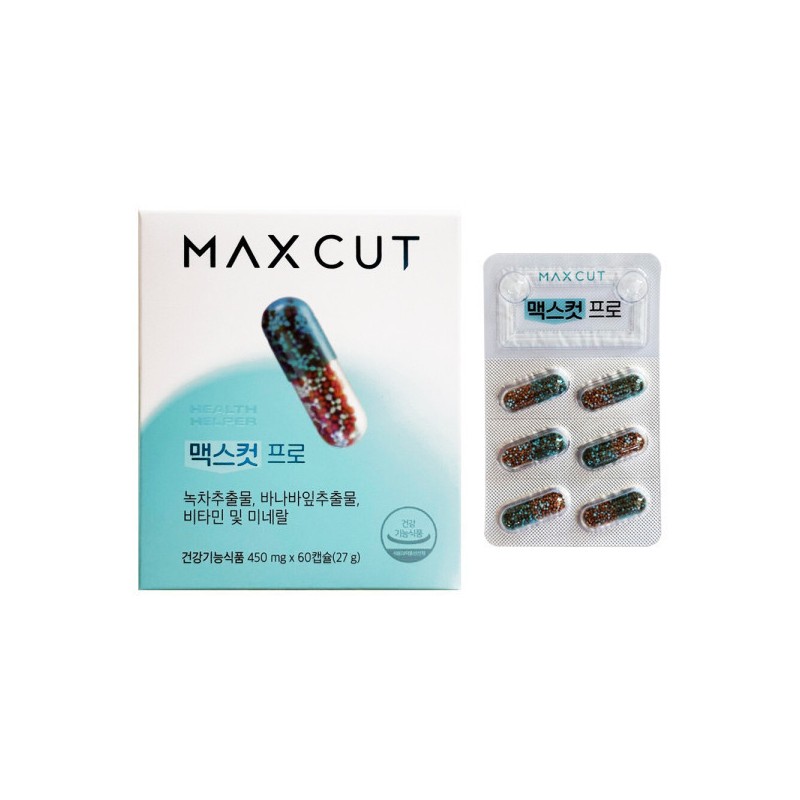 Health Helper 헬스헬퍼 맥스컷 프로 450mg x 60캡슐 1개 /