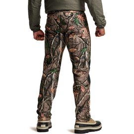 CQR Men's Winter Waterproof Softshell Fleece-Lined Snow Ski Pants, Thermal Outdoor Cargo Work Hiking Pants, Expedition Hunting Camo, 32W x 30L