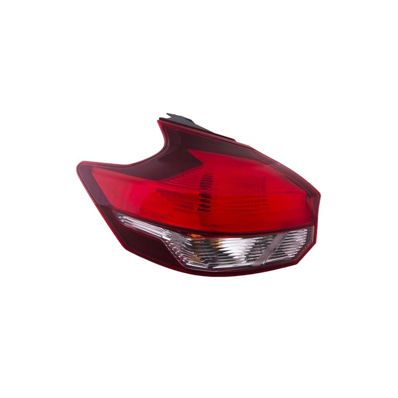 EPIC LIGHTING Halogen CAPA Replacement Spec Tail Light Chrome Bezel