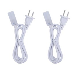BENLUN 2 Pcs AC 110V LED Light Plug only for High Voltage 10mm X 10mm Neon LED Strip Lights