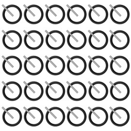 50 Sets Replacement Pin and O-Ring, 4mm Impact Ring and 3x25mm Socket Pins for 1/2" Impact Socket Scaffolders for Impact Wrench, Pressure Washer