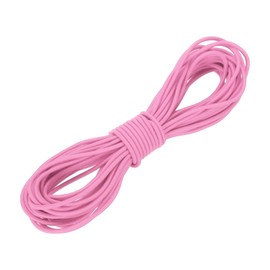 PATIKIL 1/8" x 33' Elastic Bungee Cord, Bungee Shock Cord Kayak Stretch String Rope for Camping Tent Bike Tie Down Kayaking Boating Repairing Poles DIY Canopy Patio, Pink