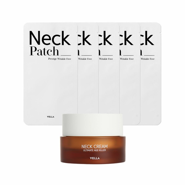 [Gift packaging] Bella Age Killer highly concentrated neck cream 50ml + 5 neck patches, none