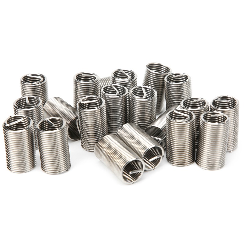20PCS Wire Thread Inserts SUS304 Wire Stainless Steel Screw Sleeve