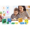 QHFlashbuy Wooden Cube Puzzle Toy, Expression Wooden Cube Puzzle, IQ