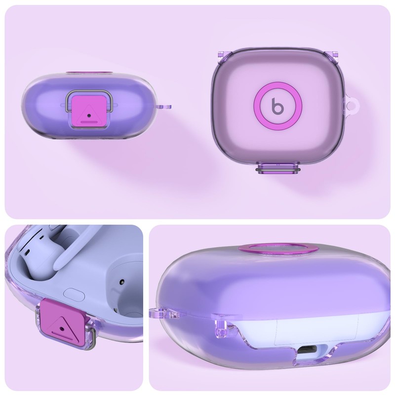 [Secure Lock] for Beats Powerbeats Pro 2 Case, NIMUW Soft