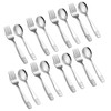 16 Pieces Toddler Utensils Kids Silverware Set, Stainless Steel Childrens