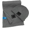 Inter 153596 Grigio Hat and Scarf Set, Grey, One Size,
