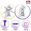 SULPO Flat Shoelaces without Tying - Colourful Quick Release -