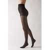 Gi&Gi Ladies Sheer Tights - High Waisted Tights Reinforced with