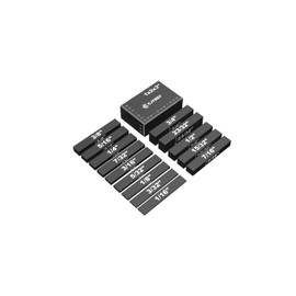 CJYESY Setup Blocks Woodworking Tools - 15 PCS Height Gauge Block Set with Precision Ruler-Marked Bars, Table Saw Accessories (Large)