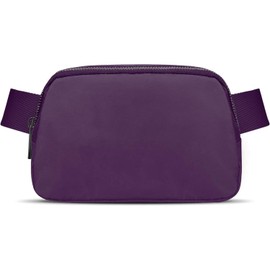 JSJ Mini Fanny Pack for Women & Men,Valentines Day Gifts for Girls Teens Kids Daughter Sister Her,Trendy Stuff Crossbody Bags Cute Everywhere Belt Bags. (Purple)