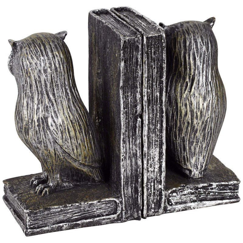 Standing Owl Bookends Set - Kensington Hill