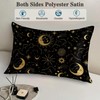 Silk Like Pillowcase for Hair and Skin Sun Constellations Moon