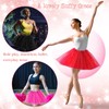 Handepo 6 Pcs Women Adult Tutu Skirt 4 Layered Tulle