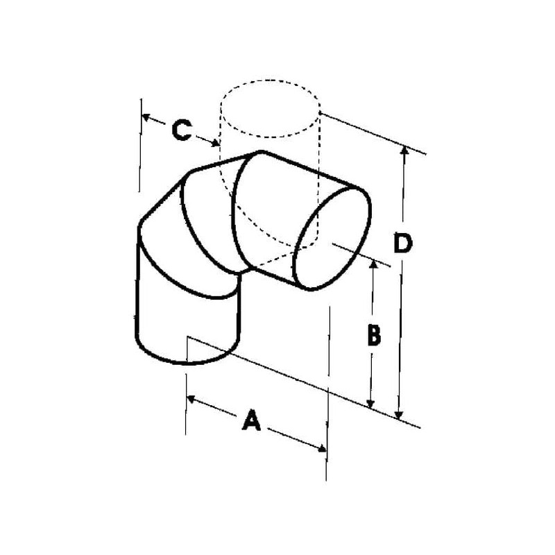 Ameri-Vent Adjustable Gas Vent, 4" Dia.