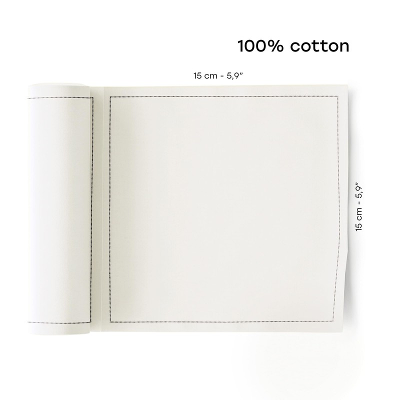My Drap Reusable Napkins, Cloth Napkin - 100 Pieces of