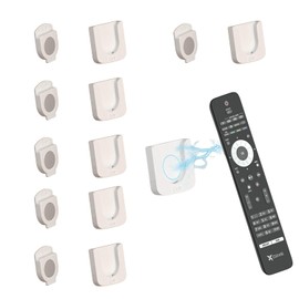 Homefantasy Pack of 6 Improved Strong Magnetic Holder, Remote Control Holder, Wall Mount, Remote Control Holder, Wall Mount