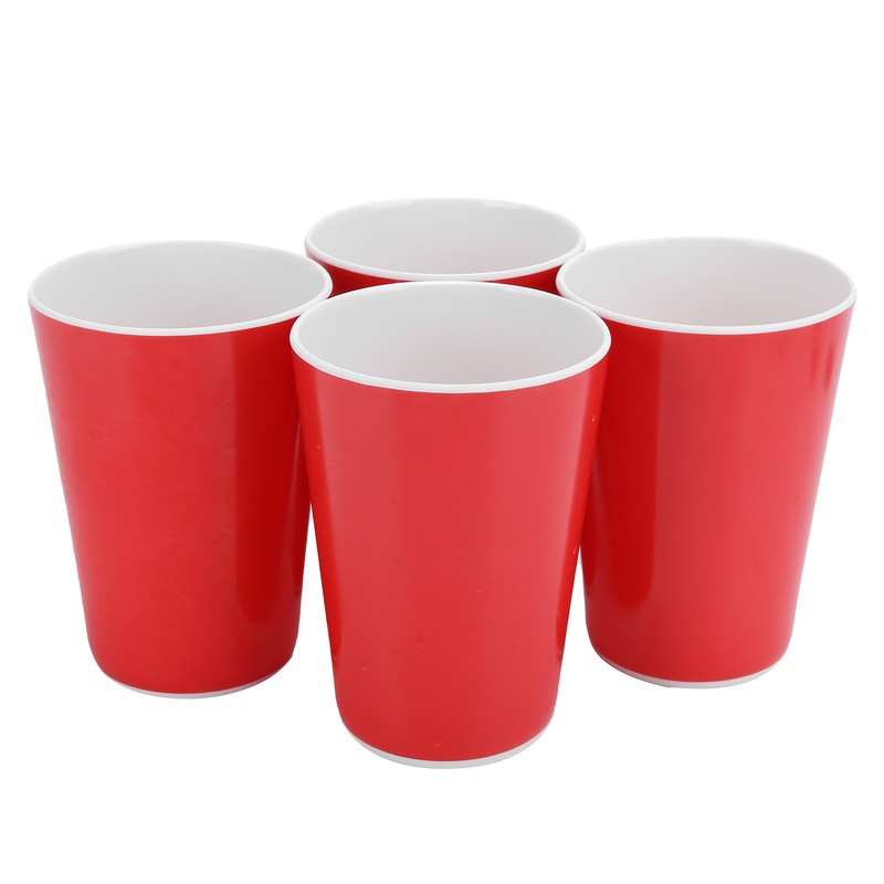 4PCS Imitation Ceramic Water Cup Drinking Mug for Office Home